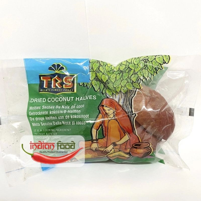 TRS Dried Coconut Halves (Nuca de Cocos Uscata Copra) 250g