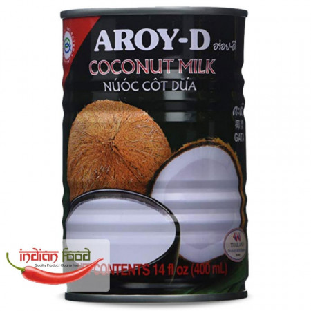 Aroy-D Canned Coconut Milk (Lapte de Cocos) 400ml