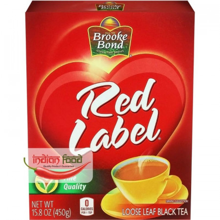 Brooke Bond Red Label Loose Tea (Ceai Negru Varsat Red Label) 450g
