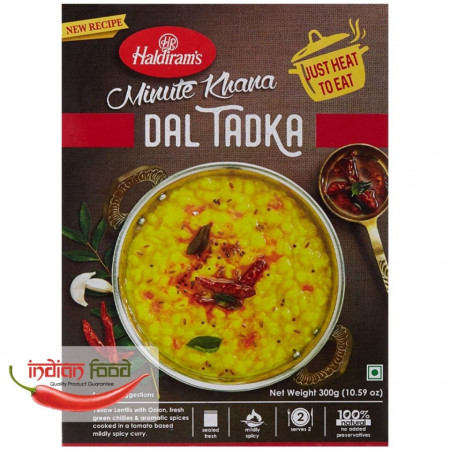 Haldiram's Ready To Eat Dal Tadka (Mancarica de Linte Mediu) 300g