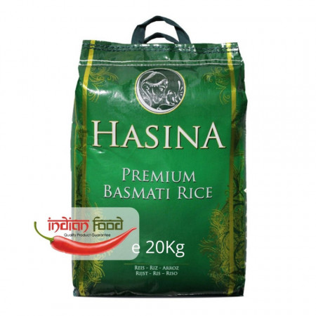 Hasina Basmati Rice Premium - 20kg