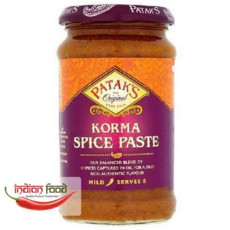 PATAK Korma Spice Paste Mild (Pasta Indiana Condimenta pentru Korma Mediu) 290g
