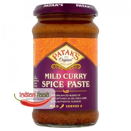 PATAK'S Mild Curry Spice Paste (Pasta Pentru Curry Mediu) 283g