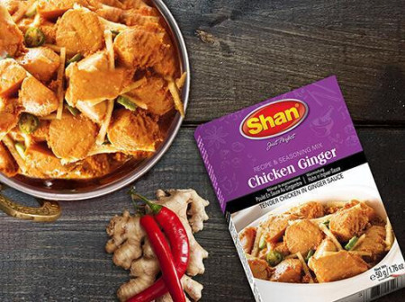 Shan Chicken Ginger Masala 50g - Img 2