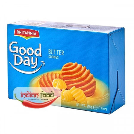 BRITANNIA Good Day Butter Cookies (Fursecuri cu Unt) 216g