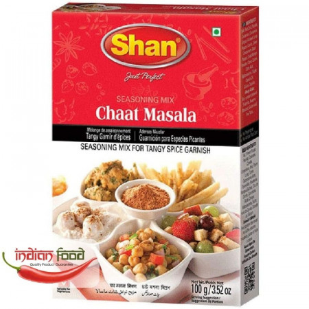 SHAN Chaat Masala (Condiment pentru Salate, Preparate din Legume) 100g