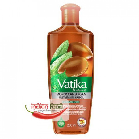 Vatika Naturals Moroccan Argan Multivitamin+ Hair Oil (Ulei de Argan pentru Par) 200ml