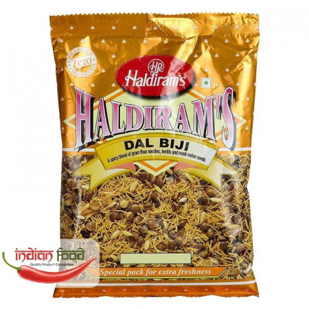 Haldiram's Dal Biji (Snacks Indian Linte si Taietei Crocanti) 160 g