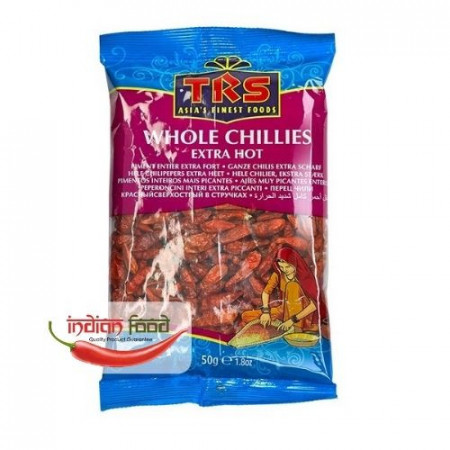 TRS Chillies Whole Extra Hot - 50g