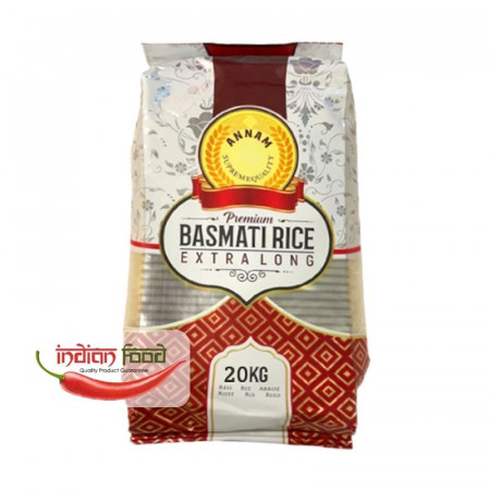 Annam Extra Long Basmati Rice (Orez Basmati Bob Extra Lung) 20kg