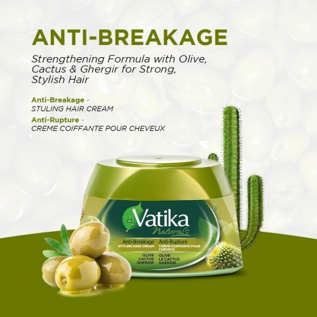 Vatika Naturals Hair Cream AntiBreakage 210ml Cactus - Img 2