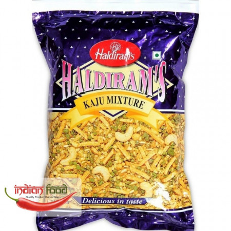 Haldiram's Kaju Mixture (Snack Mixt cu Caju Linte si Naut ) 200g