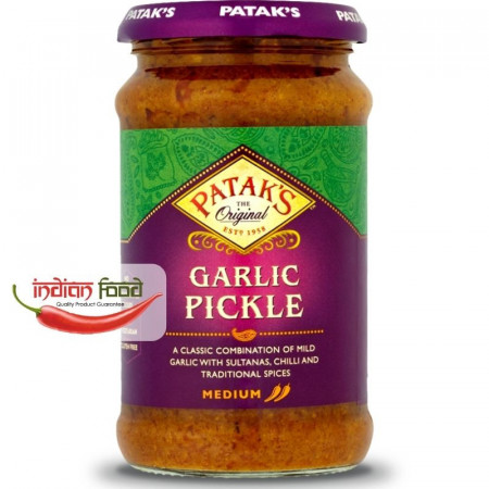 Patak's Garlic Pickle (Muraturi Indiene de Usturoi Mediu) 300g