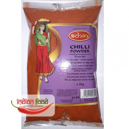 Schani Chilli Powder Extra Hot - 1kg