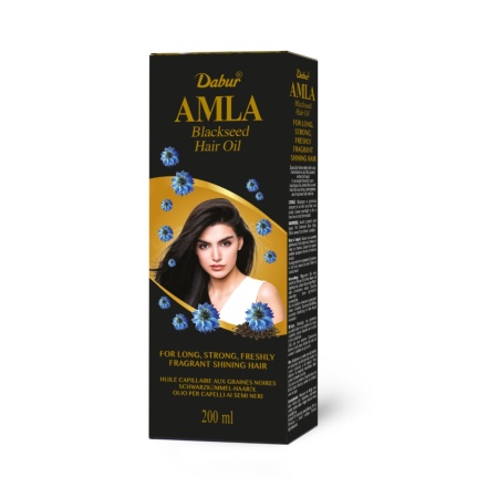 Dabur Amla Blackseed Hair Oil 200ml - Img 2