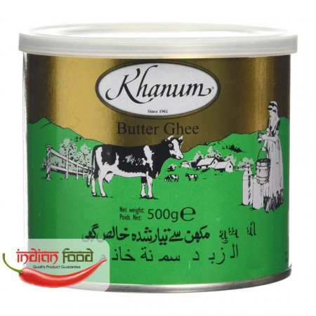 Khanum Butter Ghee (Ulei Indian Pur - Unt) 500g