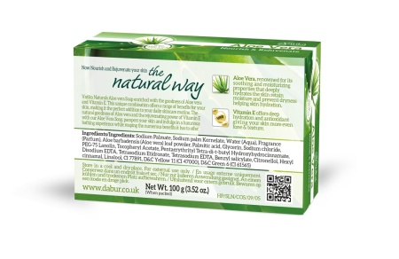 Vatika Natural Aloevera Soap Sapun Natural cu Aloe Vera Sapun calmant si Hidratant 100g - Img 2