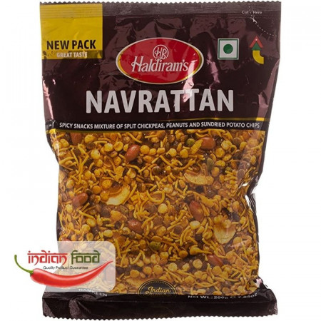 Haldiram's Navrattan Mix (Snacks Indian Navrattan) 200g