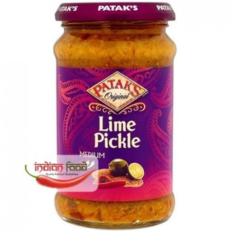 PATAKS Lime Pickle Medium Muraturi Indiene de Lamaie Mediu 283g - Img 2