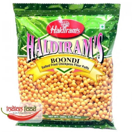 Haldiram's Boondi Plain (Boondi Snacks) 200g