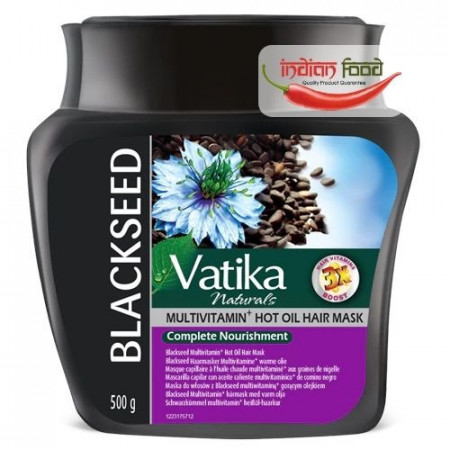 Vatika Naturals Hair Mask Black Seed (Masca pentru Par cu Ulei de Seminte Negre) 500g