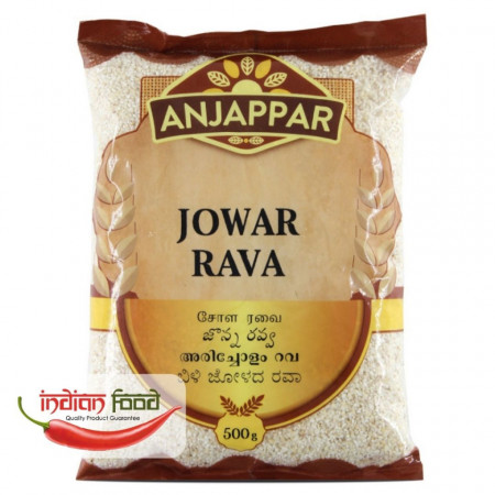 Anjappar Jowar Rava (Mei Alb Indian) 500g