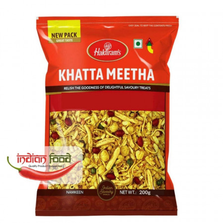 HALDIRAM Khatta Meetha (Snacks Indian Dulce-Picant) 200g