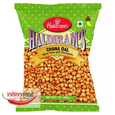 Haldiram's Chana Dal (Snacks Indian Condimentat Prajit Naut Chana) 200g
