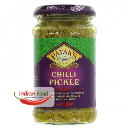 Pataks Chilli Pickle Muraturi de Ardei Iute 283g - Img 2