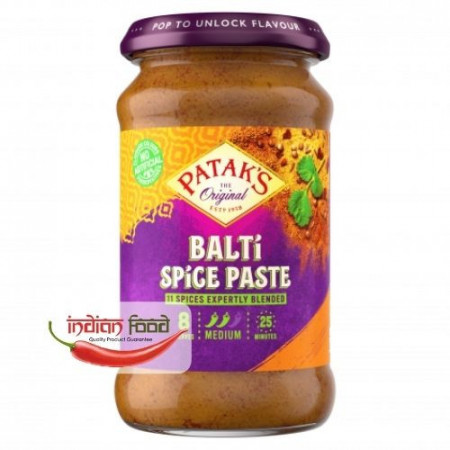 Pataks Paste Balti Curry Mild Pasta Indiana pentru Curry Mediu Balti 283 g - Img 2