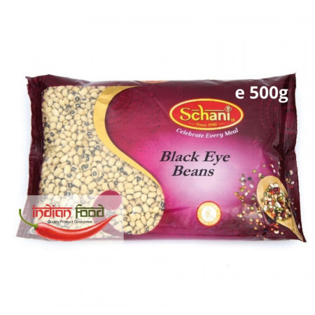Schani Black Eye Beans (Fasole alba cu ochi negru) 500g