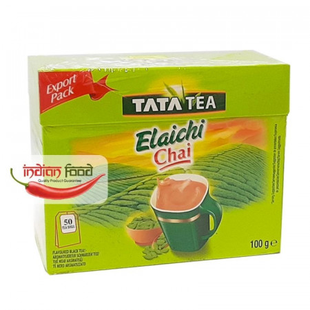 Tata Tea Elaichi Chai Bags (Ceai Negru Indian cu Cardamom) 50 pliculete
