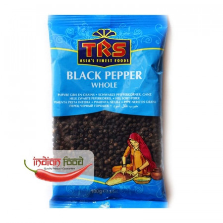 TRS Black Pepper Whole (Piper Negru Boabe) 100g