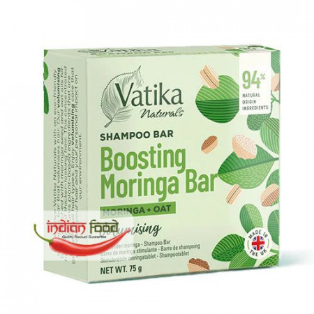 Vatika Volumizing Moringa Shampoo Bar (Baton de Sampon cu Moringa si Ovaz ) 75g