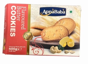 APNA BABA FLAVOUR BUTTER BISCUITS - Biscuiti Cu Aroma de Unt 400g