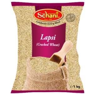 Schani Cracked Wheat Lapsi Coarse Grau Zdrobit Indian 1Kg