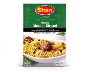 SHAN Mutton Biryani (Condiment pentru Orez cu Carne de Miel Biriyani) 60g