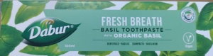 DABUR Herbal Toothpaste Basil (Pasta de Dinti cu Busuioc Indian) 100ml