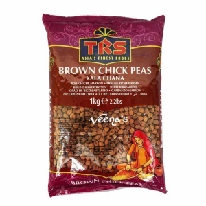 Schani Kala Chana Chick Peas Brown Naut Maro cu Coaja 1KG - Img 2