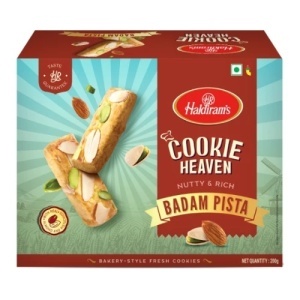 HALDIRAM COOKIES BADAM PISTA 200g