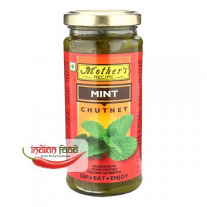 Mother's Recipe Mint Chutney (Pasta de Menta Chutney) 250g
