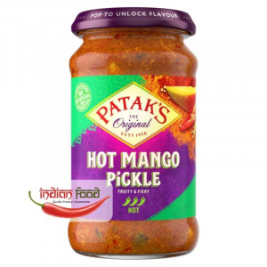 PATAK Mango Pickle Extra Hot (Muraturi Indiene de Mango Picante ) 283g