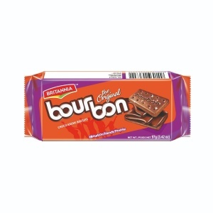 BRITANNIA BOURBON - Biscuiti sandwich cu ciocolata 97g