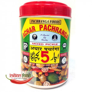 Pachranga Mixed Pickle (Muraturi Indiene Mixte) 800g