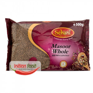 Schani Brown Lentils - Masoor Whole - 500g
