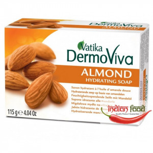 VATIKA Natural Almond Soap (Sapun Hidratant cu Migdale Lemn dulce si Miere de albine) 115g