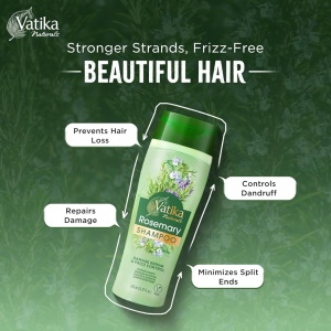 Vatika Natural Rosemary Shampoo Formula Stimulatoare si Fortifianta 425 ml - Img 5