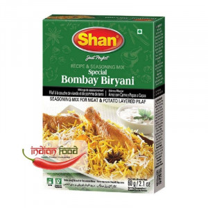 SHAN SPECIAL Bombay Biryani Mix Condiment pentru Orez cu Carne 60g