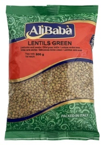 ALI BABA LENTILS GREEN 500g