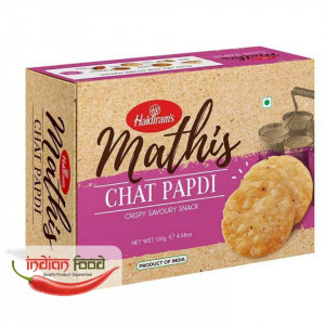HALDIRAM Mathis Chat Papdi (Snacks Indian Mathis Chat Papdi) 130g